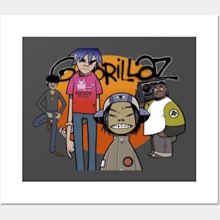 Gorillaz Posters and Art